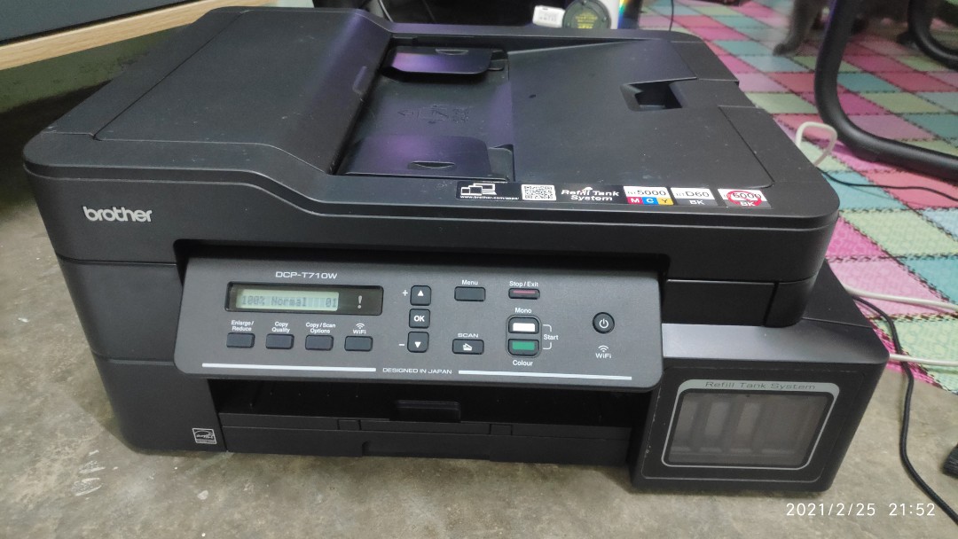 Printer Brother DCP-T710W FOR SALE, Computers \u0026 Tech, Printers, Scanners \u0026  Copiers on Carousell