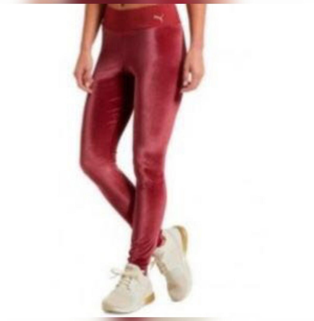 Puma sale velvet leggings