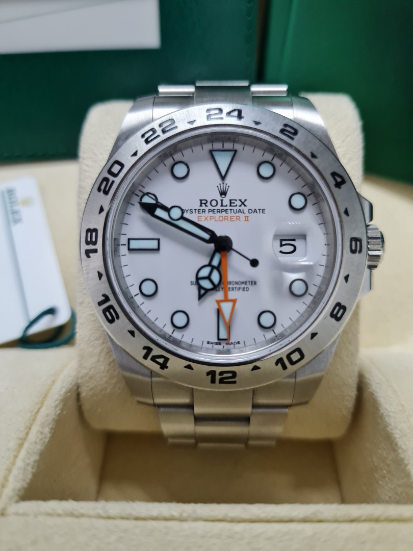Polar bear bezel rolex top