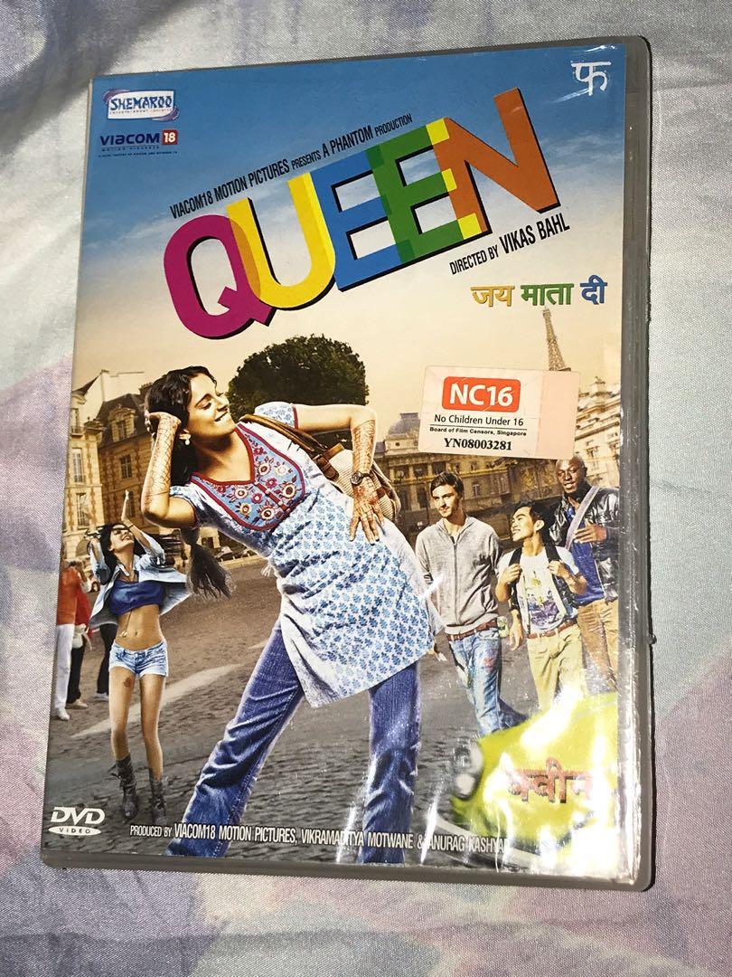 Rp 19 Fun travel film Queen DVD with Eng Subtitles Bollywood hindi movie