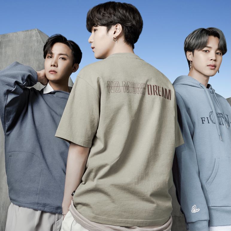 Secured from FILA KR Extra BTS Fila ON T shirt Hobbies Toys