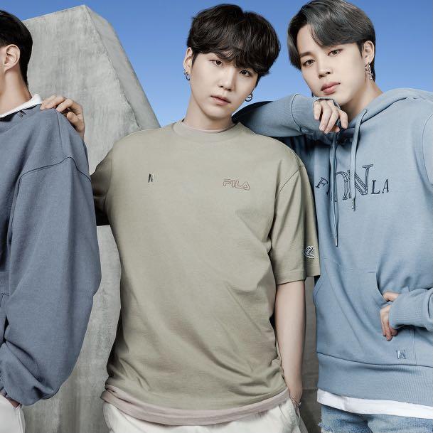 Secured from FILA KR Extra BTS Fila ON T shirt Hobbies Toys