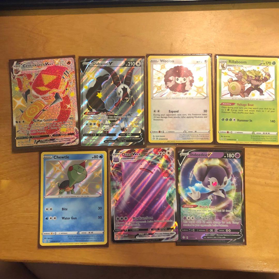 Shining Fates Pulls, Hobbies & Toys, Toys & Games on Carousell