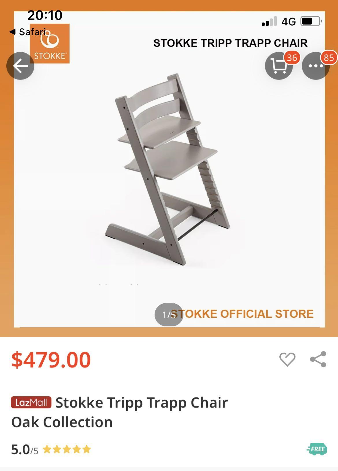 Oak grey hot sale wash tripp trapp