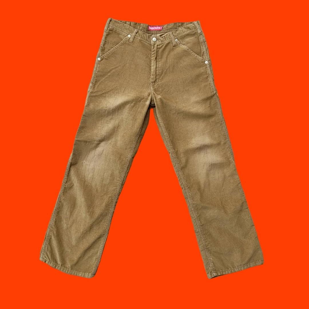 Supreme Corduroy Painter Pant Men s Fashion Bottoms Trousers on