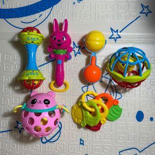 TAKE ALL - Mainan bayi Rattle, teether, kerincing