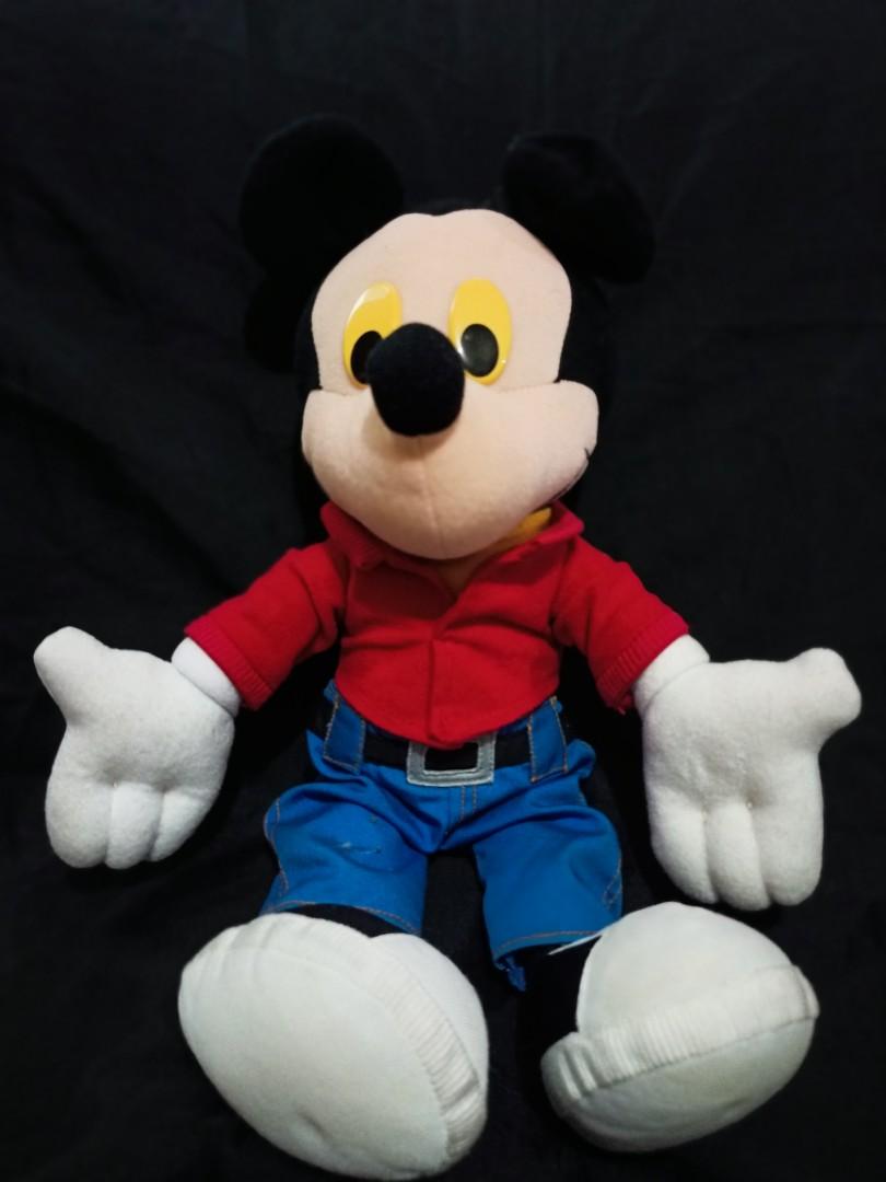 talking mickey mouse plush