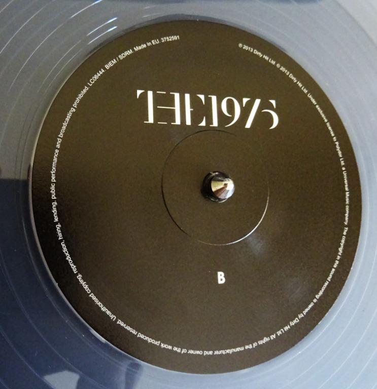 Transparent Blue 限定盤レコード The 1975 『Being Funny In A