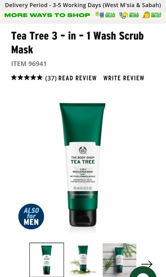 body shop products for acne scars