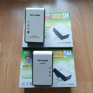 TP-LINK powerline Extender and Adapter