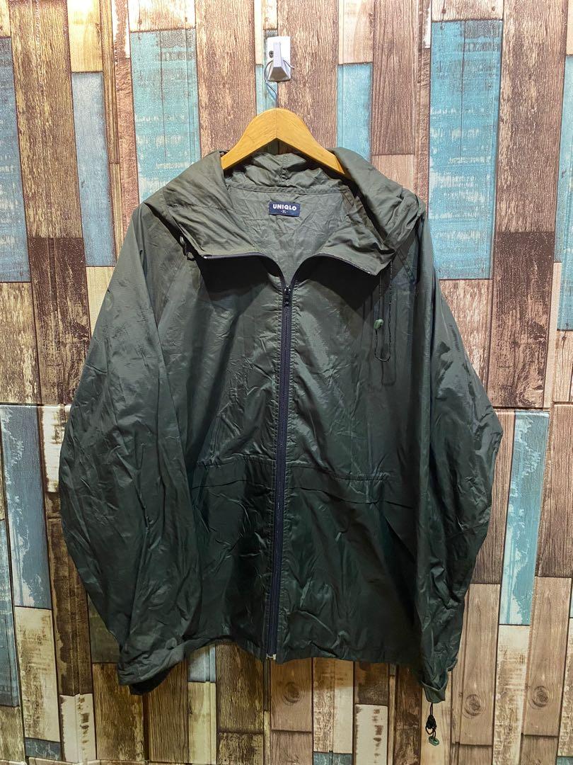 Uniqlo nylon windbreaker jacket Men s Fashion Coats Jackets and