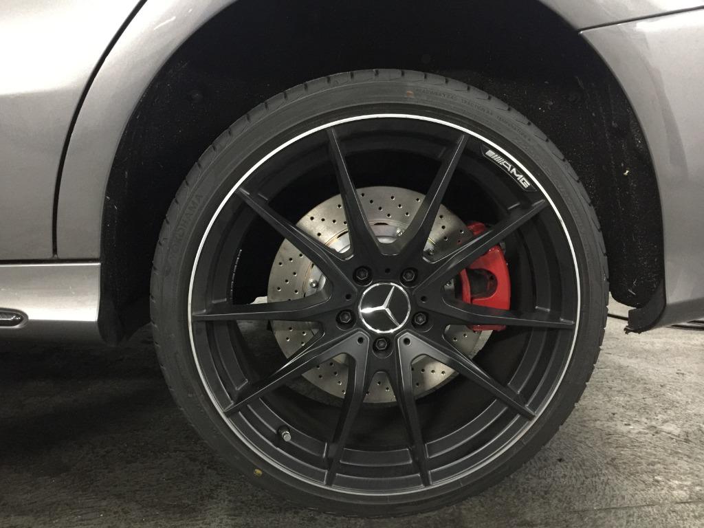 Up size Rear Rotor Disc for Mercedes W176 A class / W117 CLA class GLA