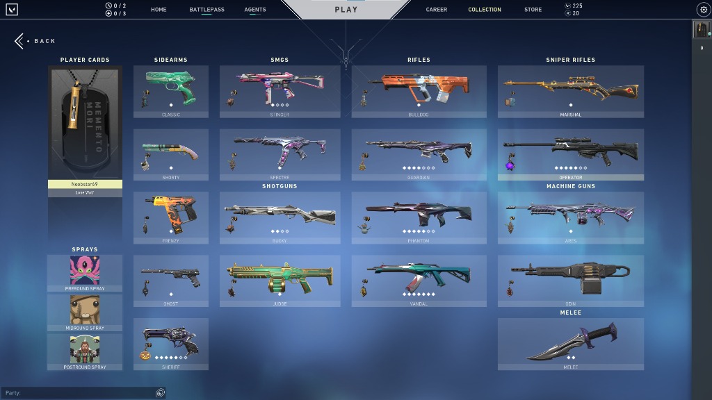 Valorant Account For Sale w/ skins, Video Gaming, Gaming Accessories