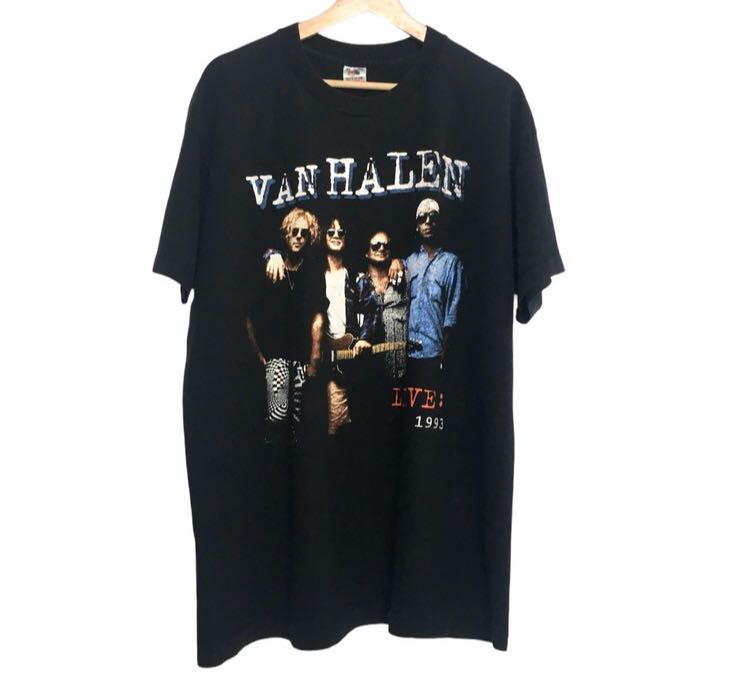 Vintage Van Halen 1993 Tour Band, Men's 
