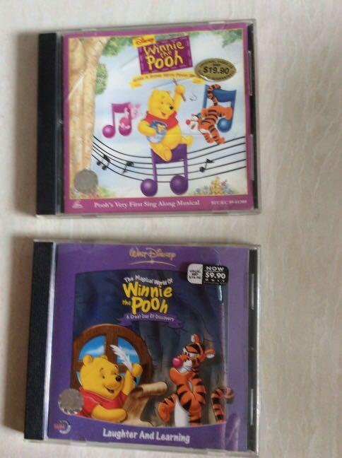 Winnie the Pooh VCD, Hobbies & Toys, Music & Media, CDs & DVDs on