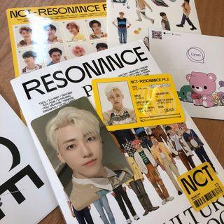 WTS NCT RESONANCE PT2 DEPARTURE JAEMIN PC + ID SET
