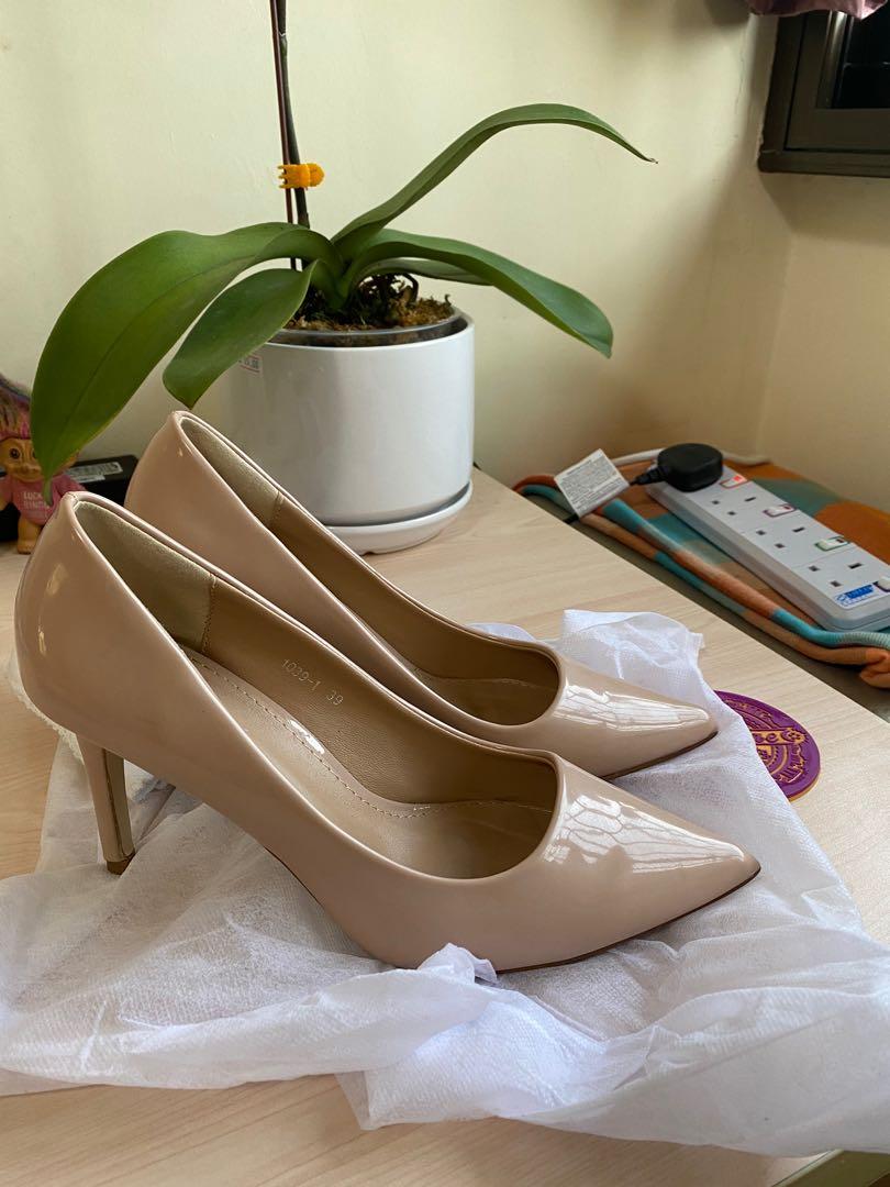 3 inch online nude heels