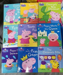 90% New ☑️20本Peppa Pig🐷 英文故事書