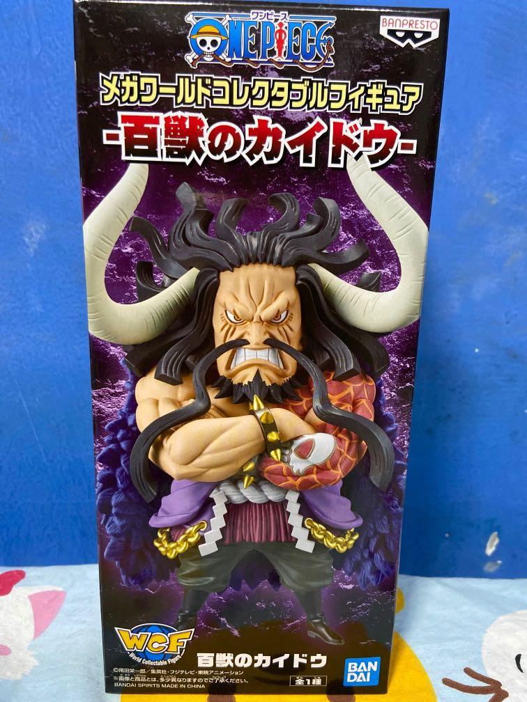 日版 金貼 wcf one piece 海賊王 百獸 凱多 mega, 興趣及遊戲, 玩具 & 遊戲類 Carousell