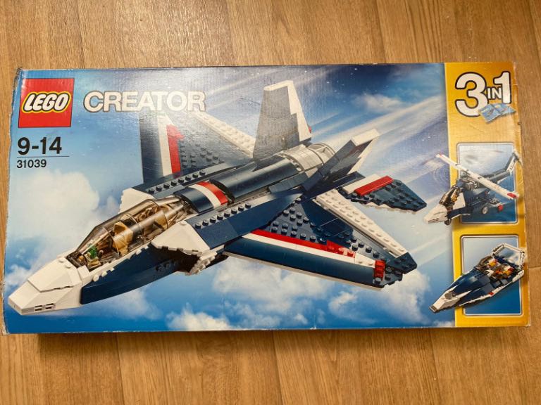全新未開LEGO 31039 creator blue power jet, 興趣及遊戲, 玩具& 遊戲