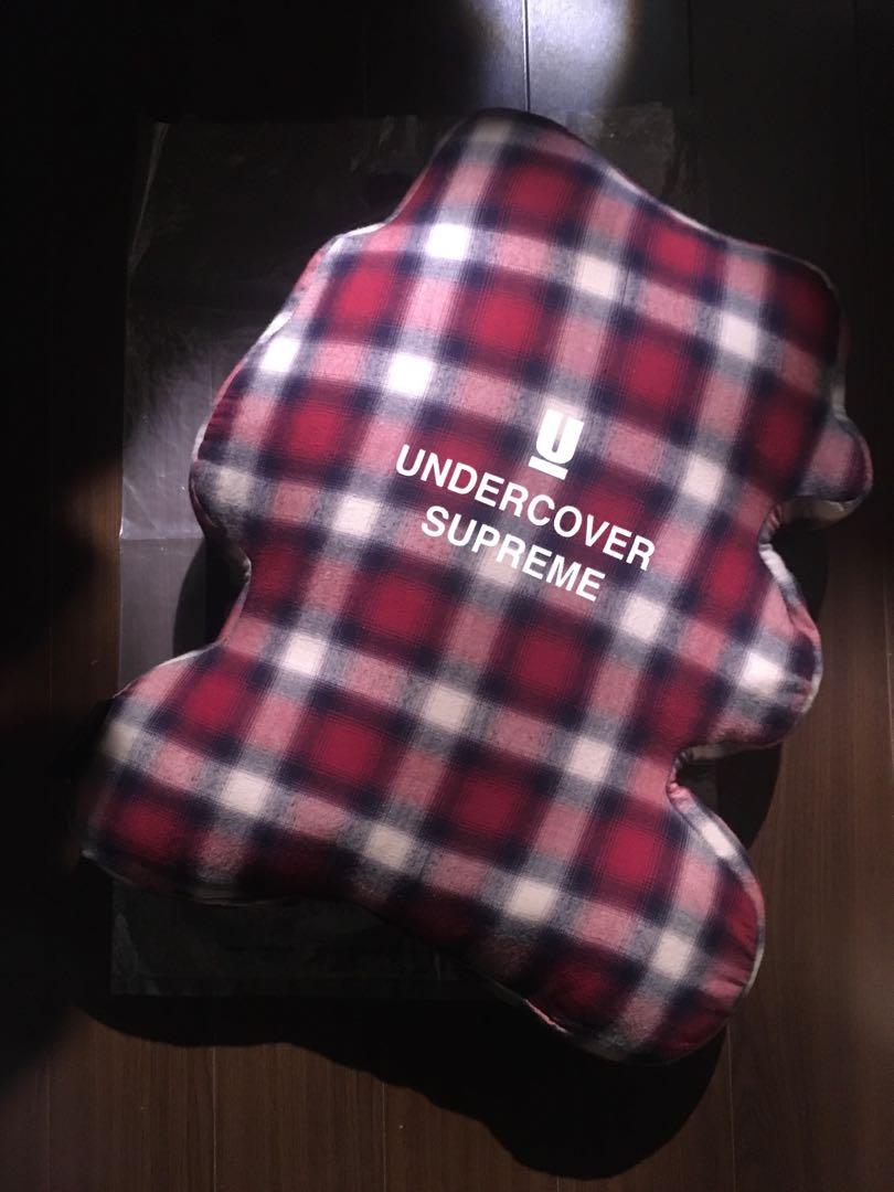 清位～ 正品Supreme x Undercover Undercoverism Bear Pillow 熊咕𠱸