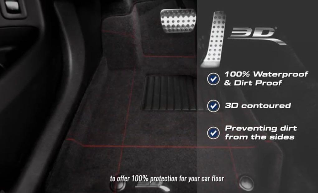 A180 Mercedes Benz 3D Maxpider Waterproof Floor Mats, Car Accessories