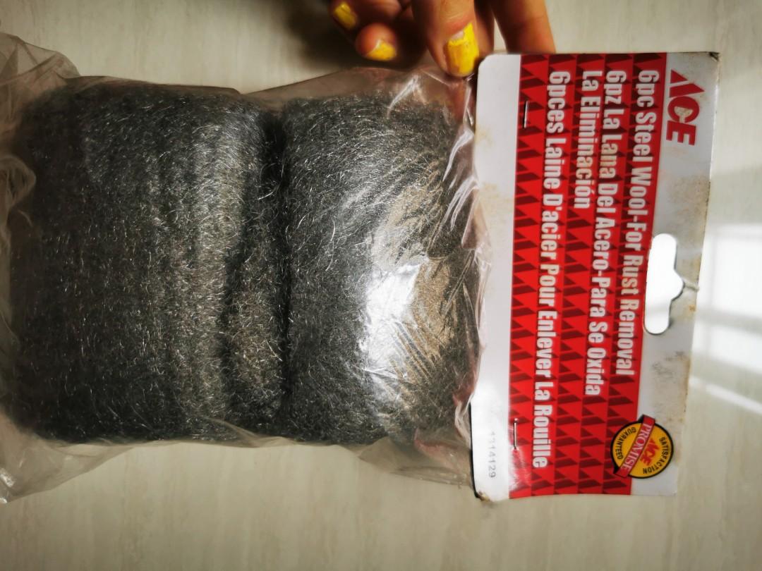 ACE Steel wool for rust removal 6 pcs
