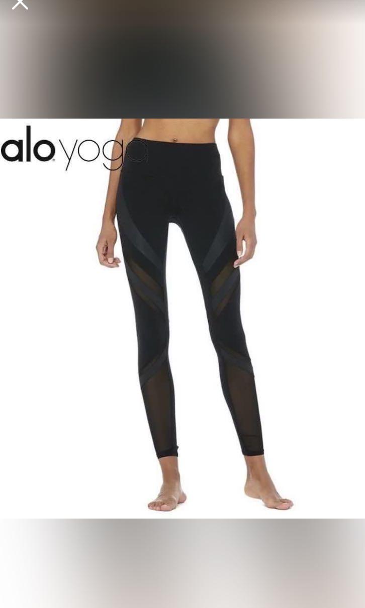 Alo Yoga Epic Leggings Black S Women s Fashion Activewear on Carousell