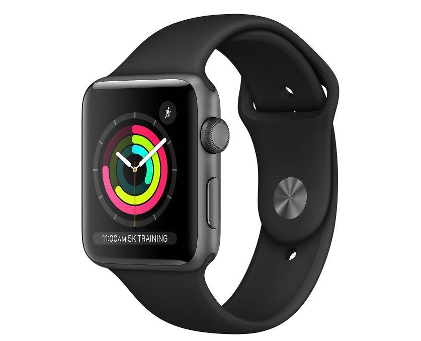 apple watch s3 42mm space grey Luxury Watches on Carousell