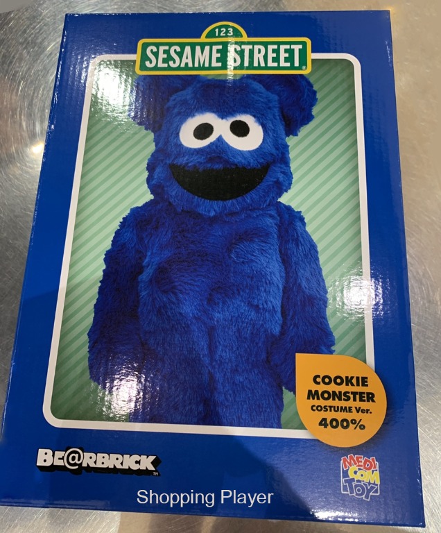 BE@RBRICK COOKIE MONSTER Costume 1000％