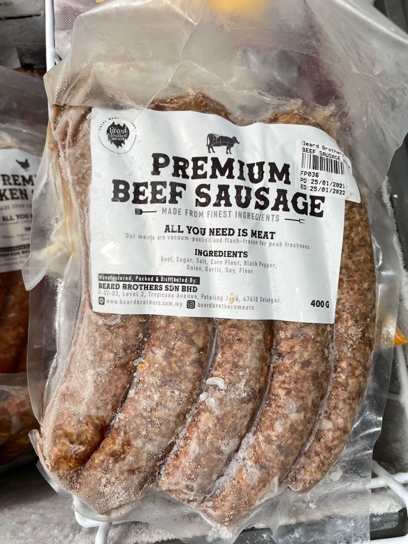 Beard Bros Halal Gourmet Handcrafted Smoked Sausages, Food & Drinks