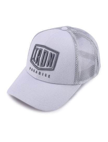 BNWT UNDER ARMOUR Men s Project Rock Iron Paradise Trucker Cap in Grey