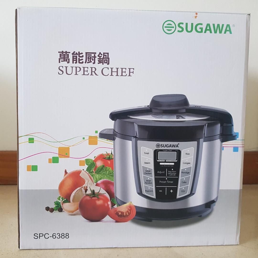 Sugawa pressure cooker manual 2025
