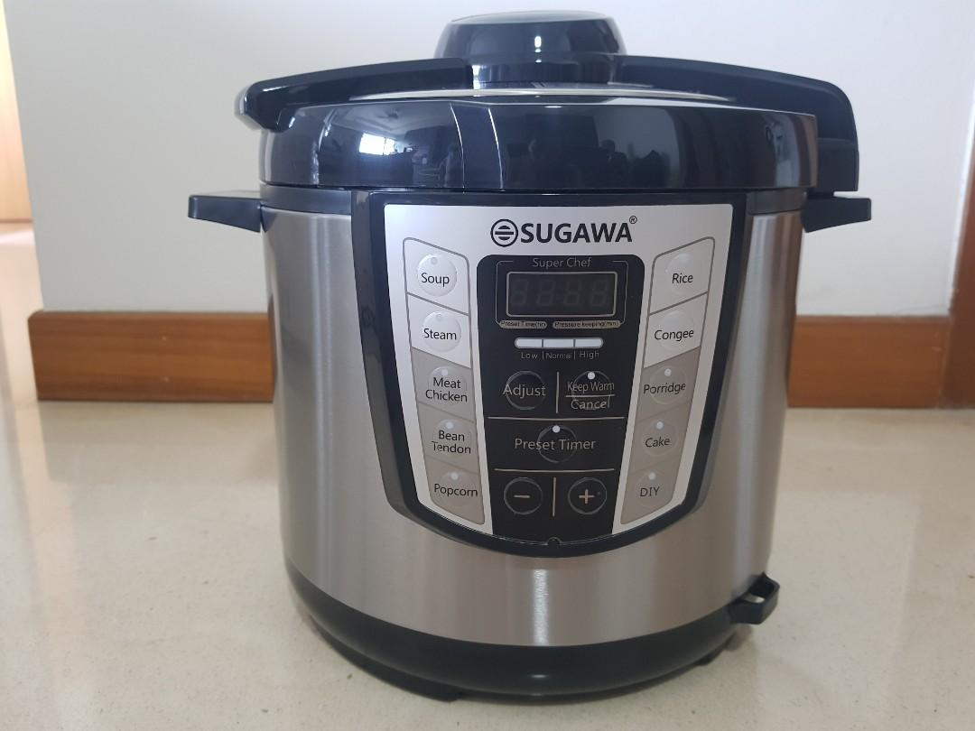 Sugawa pressure cooker manual clearance