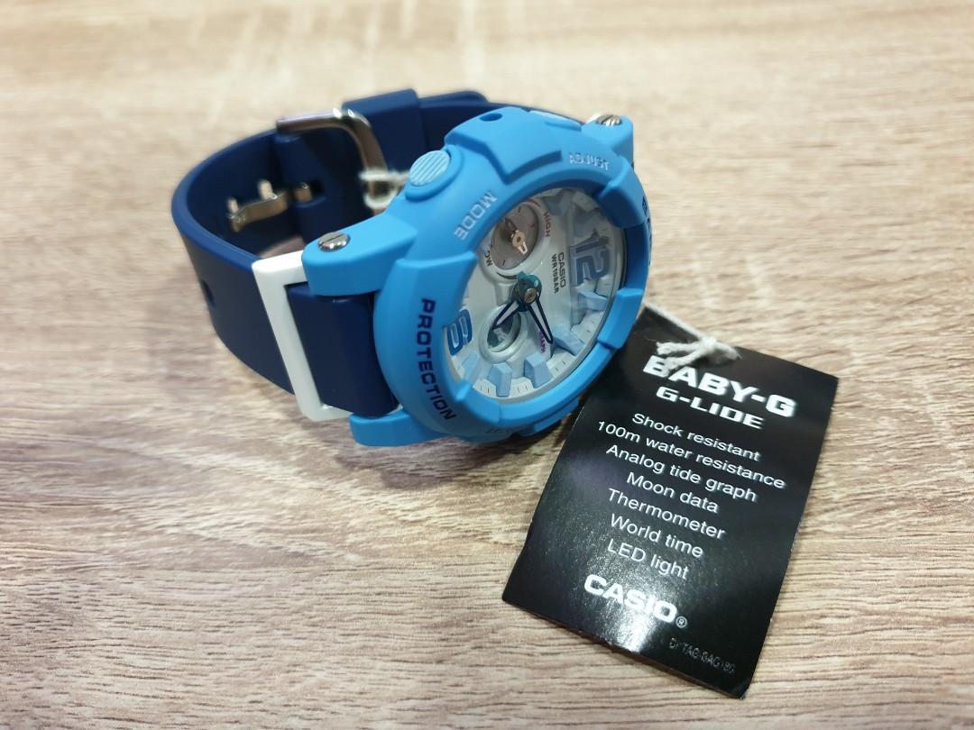 Brand New Casio Baby G Blue BGA 180 2B3 Mobile Phones