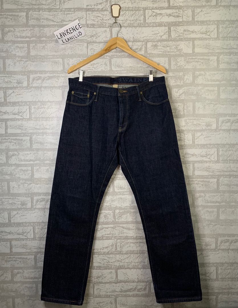 Burberry Brit Swaine Selvedge Pants, Men's Fashion, Bottoms, Chinos on  Carousell