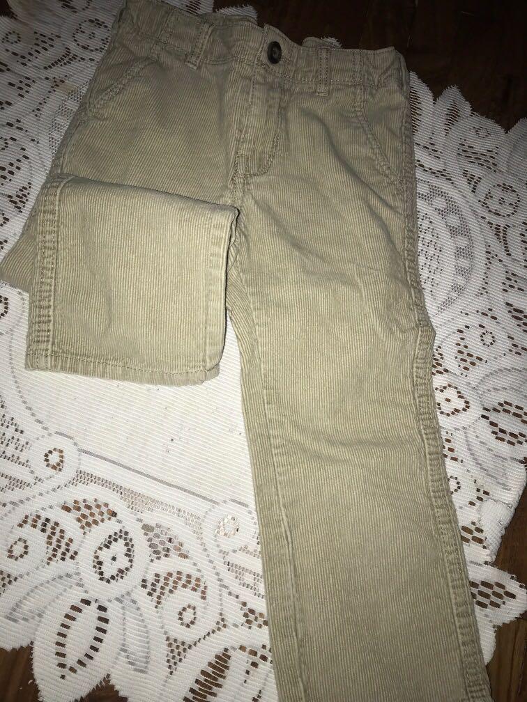 Carters Culdoroy Pants (Category: Babies & Kids Fashion) located in Las Pinas. Submitted by cadeefly (Listing ID 1071734537, Image 1). Description: *bought in US *doesn’t fit my boy already.