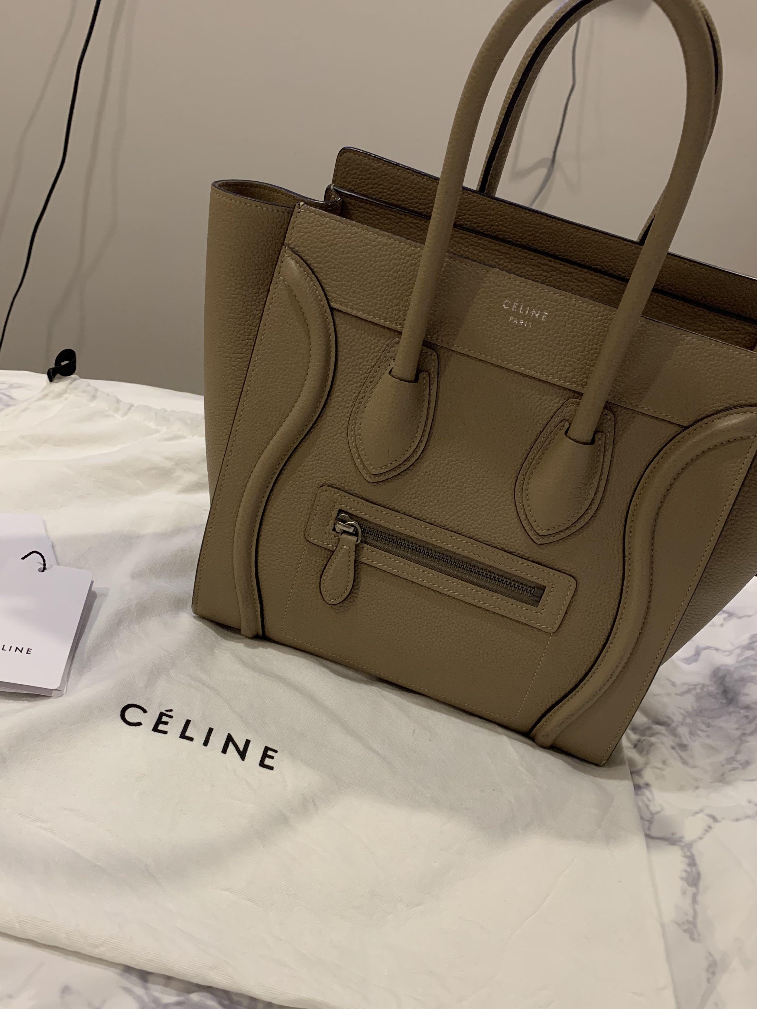 Celine Micro Luggage Dune