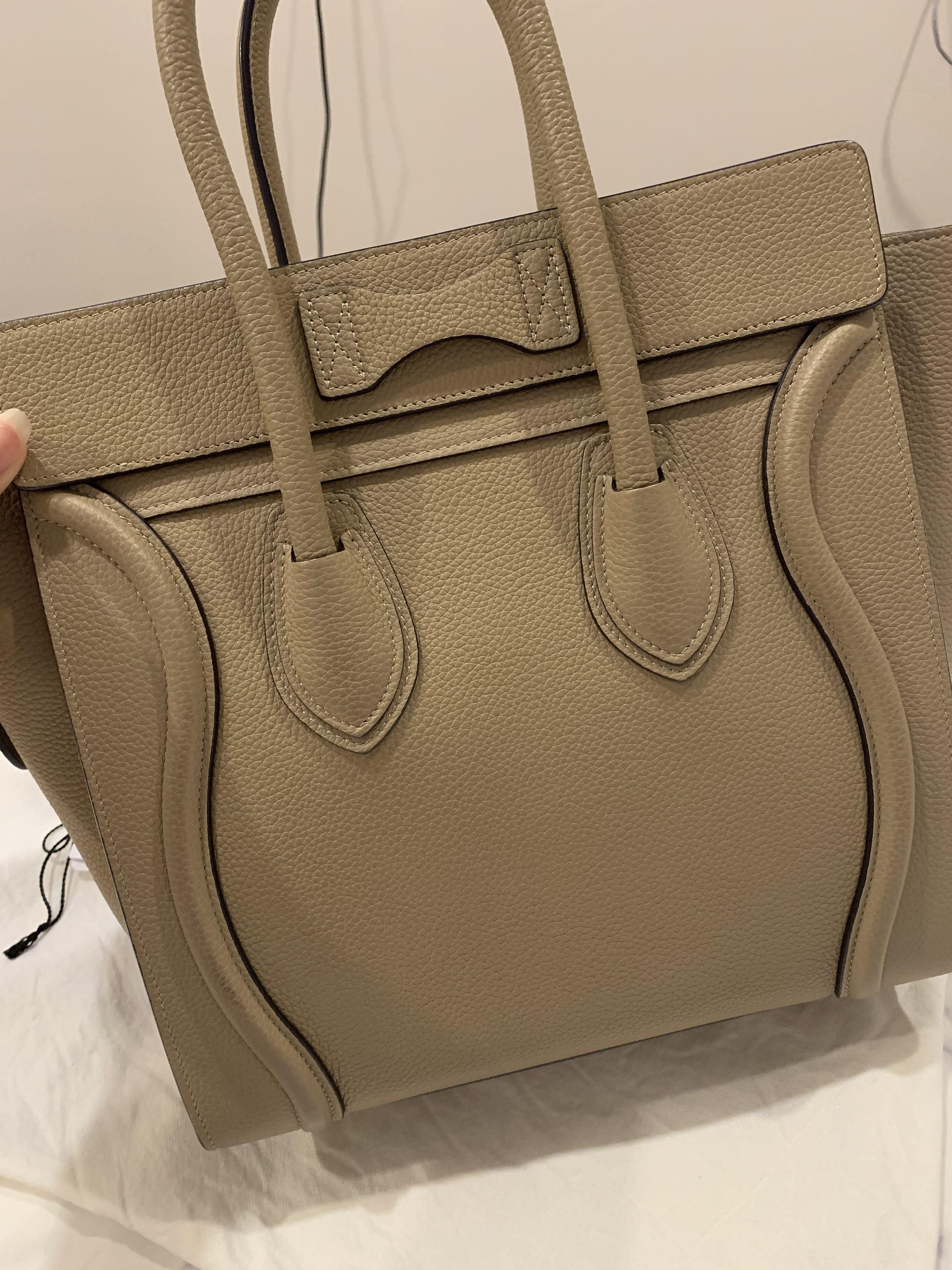 Celine Micro Luggage Dune Luxury Bags Wallets on Carousell