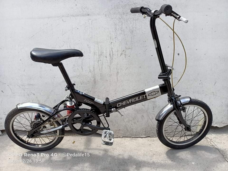 CHEVROLET FOLDING BIKE SINGLE SPEED Sports Equipment Bicycles
