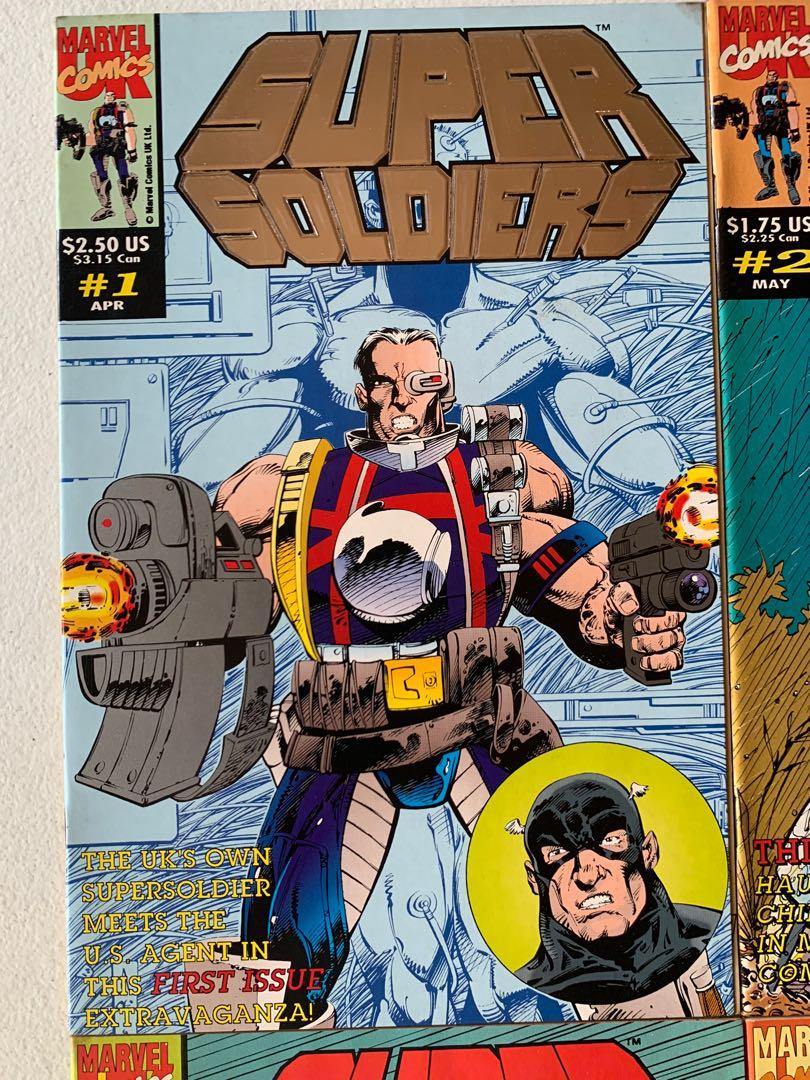 Comics - Super Soldiers (#1-4, 6) (Category: Comics & Manga) located in Valenzuela. Submitted by potato.comics (Listing ID 1071773174, Image 2). Description: .