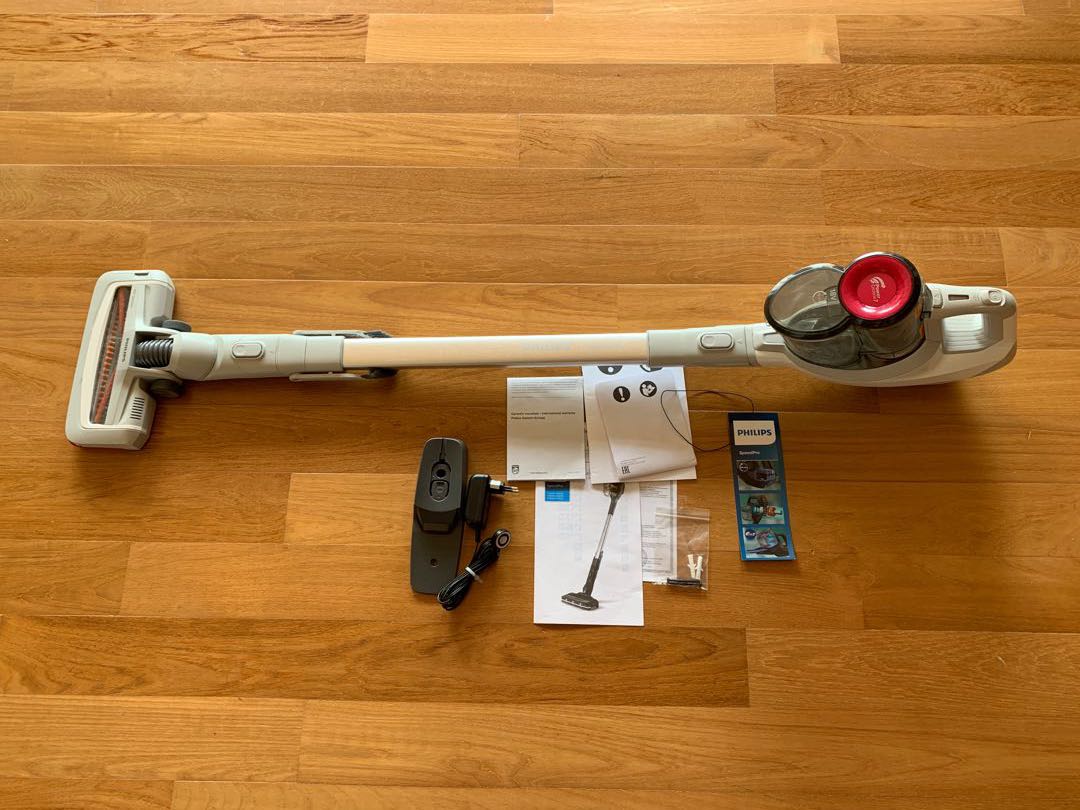 Cordless Stick vacuum cleaner FC6723/01, TV & Home Appliances, Vacuum