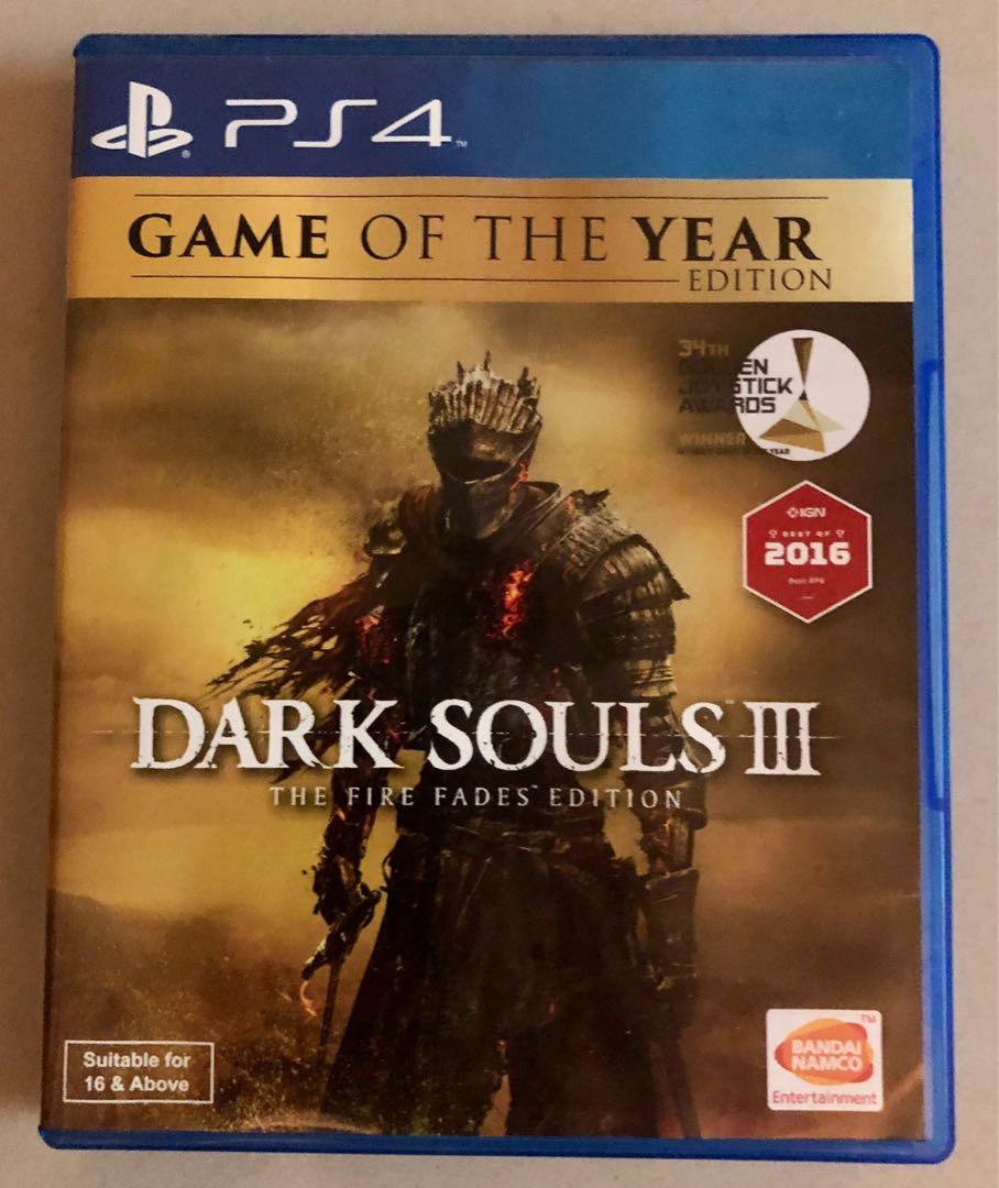 Dark Souls III The Fire Fades Edition Game of The Year Edition