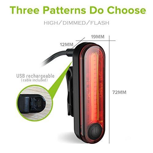 Degbit Bike Light Usb Rechargeable Bike Light Set Mountain Bike Lights Cycle Lights Led Bicycle Lights Rechargeable Quick Release Usb