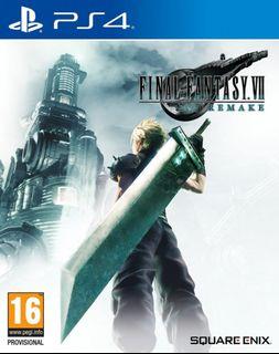 Final Fantasy VII Remake PS4 'R3' (English, Japanese) Blu Ray Disc