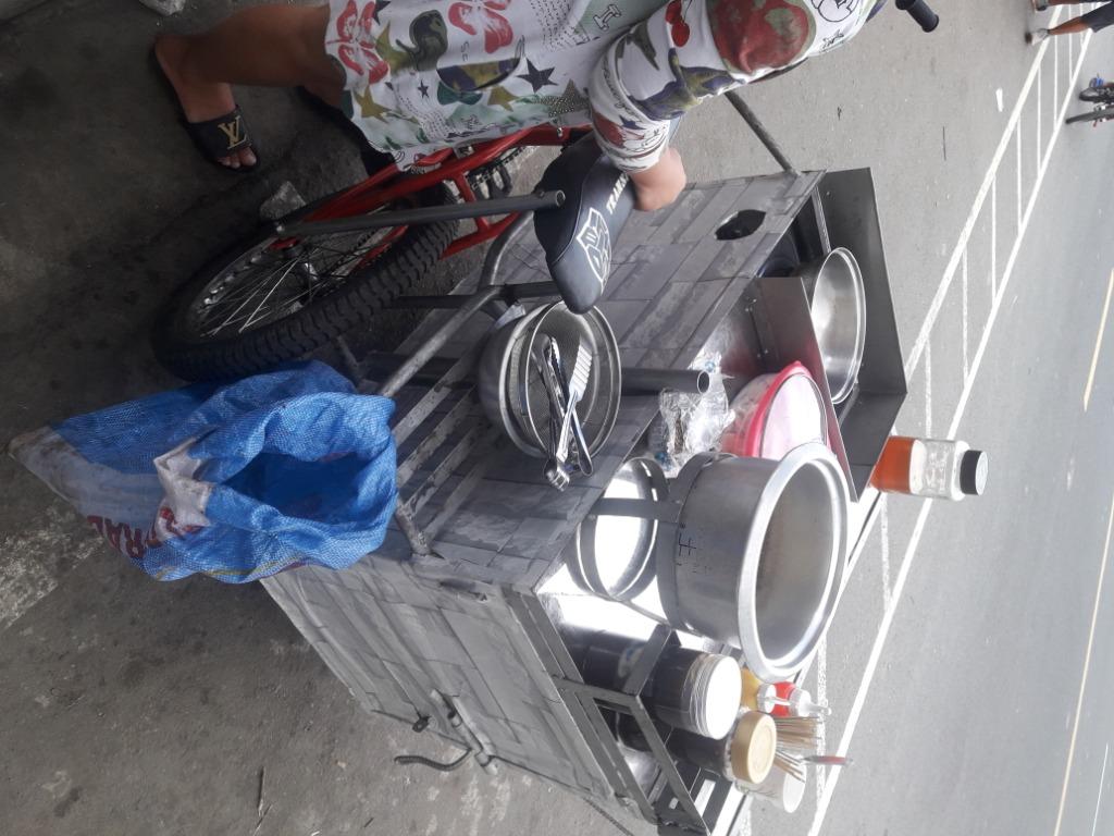 Fishball cart for sale (Category: Bicycles) located in Manila. Submitted by rionava (Listing ID 1071897263, Image 2). Description: For sale made to order fishball cart with bike good for business use, for orders and other details just contact the seller at 09055382305..