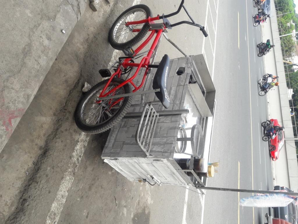 Fishball cart for sale (Category: Bicycles) located in Manila. Submitted by rionava (Listing ID 1071897263, Image 3). Description: For sale made to order fishball cart with bike good for business use, for orders and other details just contact the seller at 09055382305..