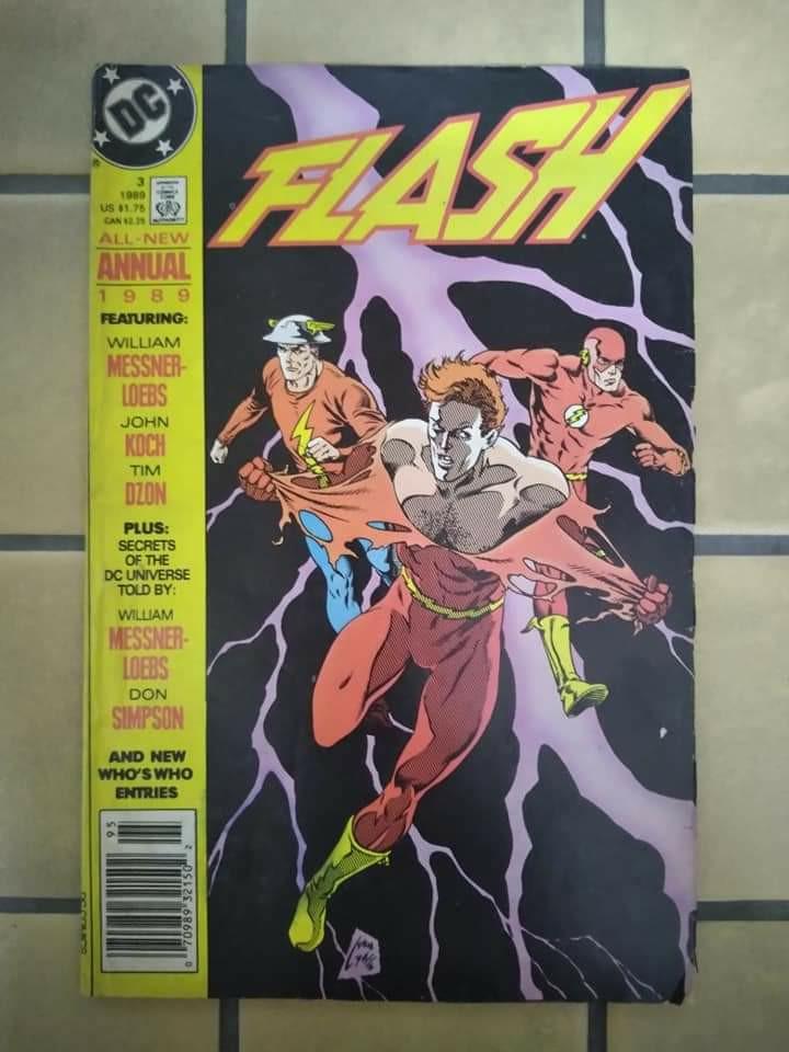 Flash Annual 3 Steve Lightle Cover Art Dc Copper Agevintage Issue Hobbies And Toys 5643