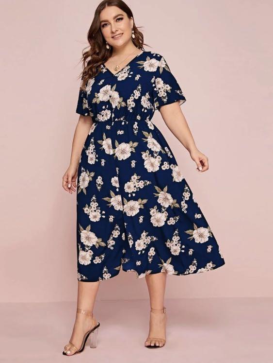 plus size a line dresses