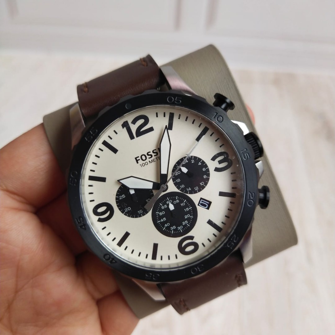 Fossil Jr1390, Fesyen Pria, Jam Tangan 
